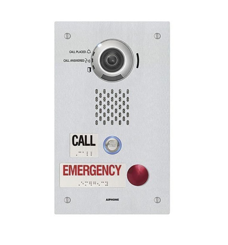 NEW - Aiphone IX-DVF-2RA  IP Video Emergency Station - ADA Compliant