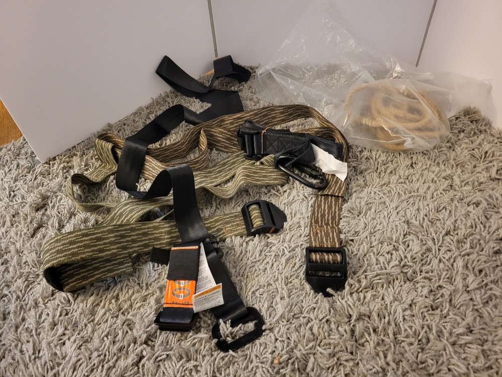 Lineman’s Climbing Belt With Strap Set Camo