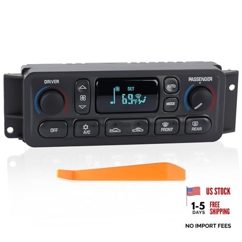 16256018 A/C Heater Climate Control Module, Compatible with Chevy Corvette C5