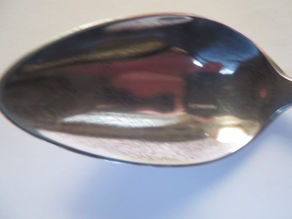 Robbins Bear Handle 5 5/8" Sterling Silver Souvenir Spoon