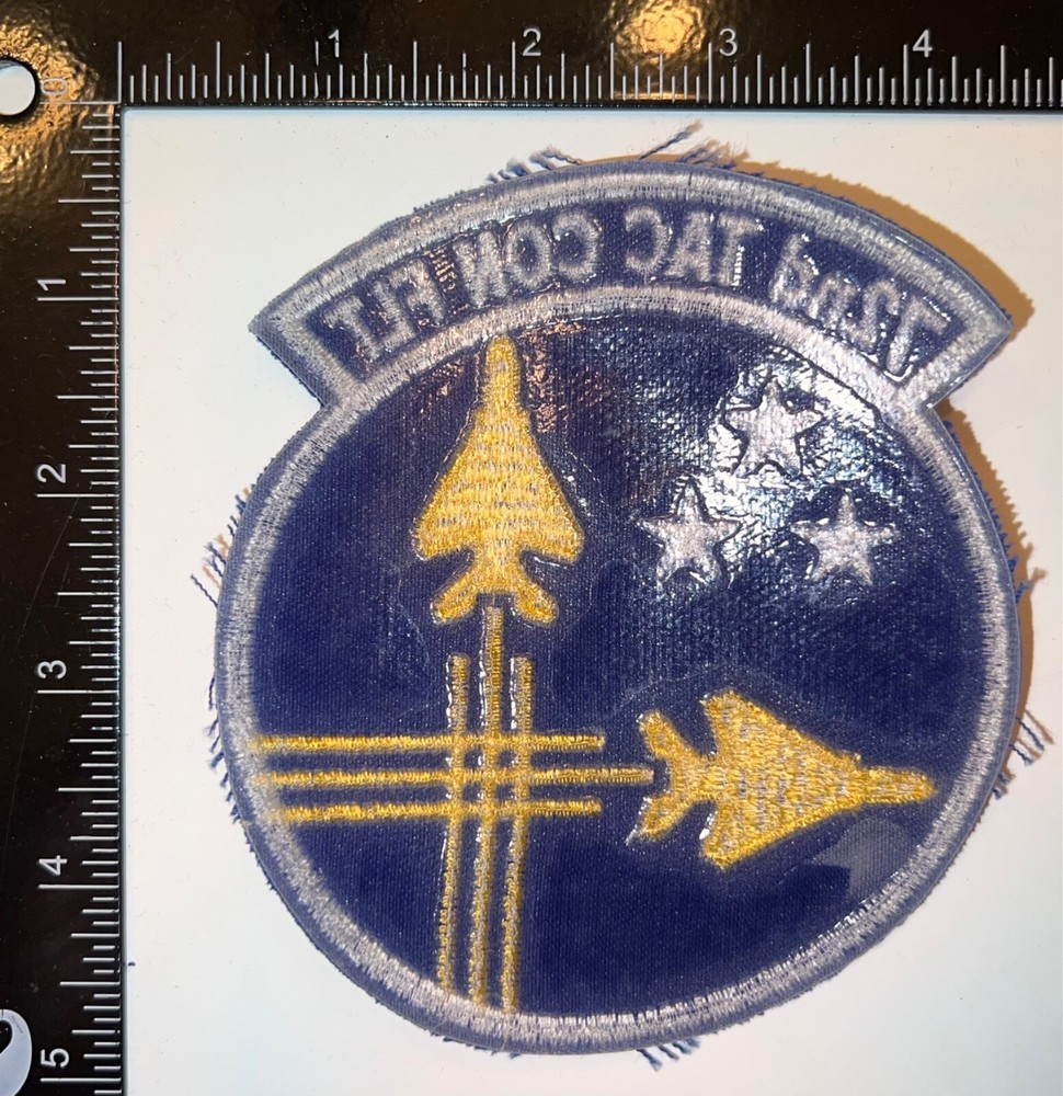 Cold War USAF US Air Force 72nd Tac Con Flight Patch