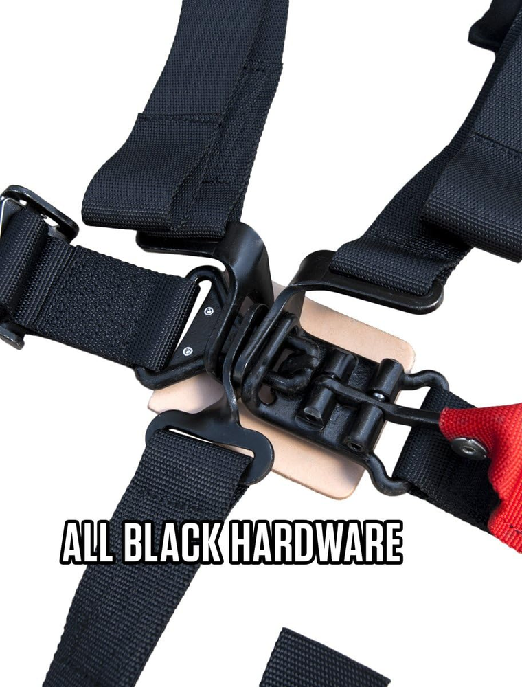 5 Point Harness with 3″ Belts Black by SB5.3
