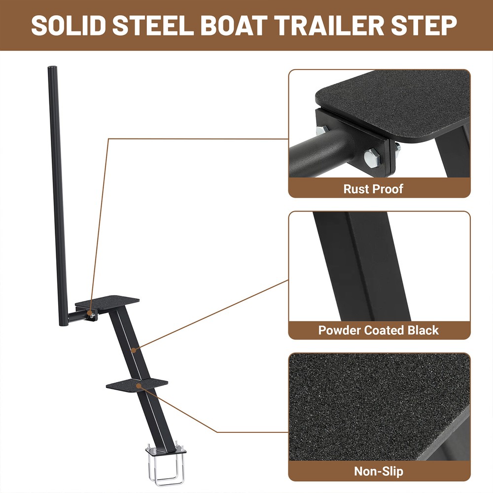 Boat Trailer Steps Universal Fit Trailer Steps Replace Boat Step 2