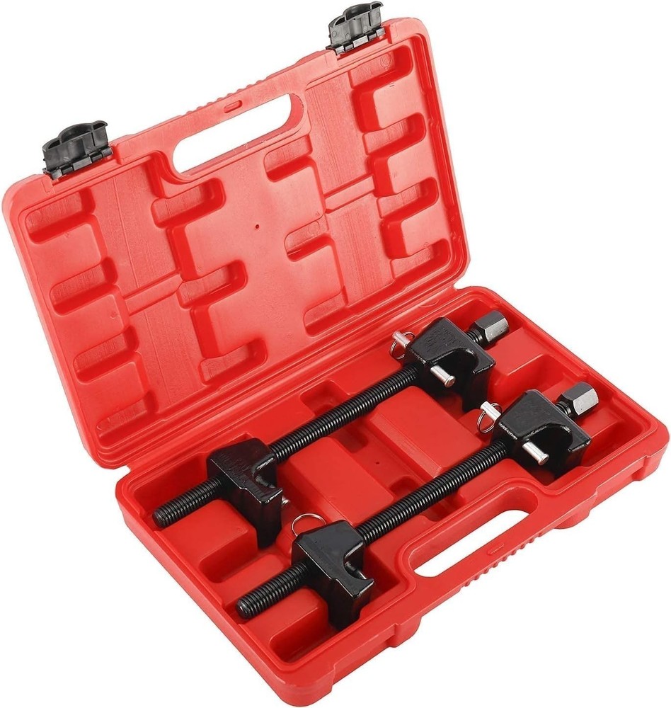 2Pcs Heavy Duty Coil Spring Compressor Tool Strut Spring Remover Suspenion Tool