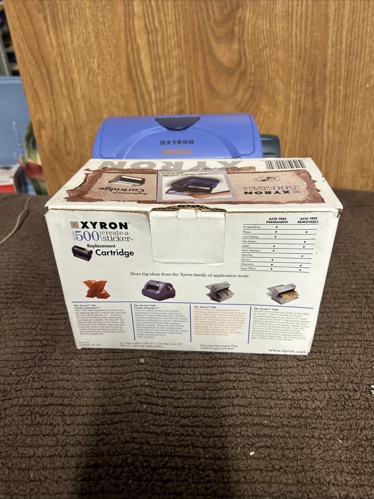 Xyron Model 500 & 150 Create A Sticker Makers With One Refill