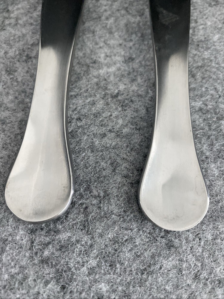 4 Retroneu 18/10 Stainless SILHOUETTE Flatware Dinner Spoon Flatware