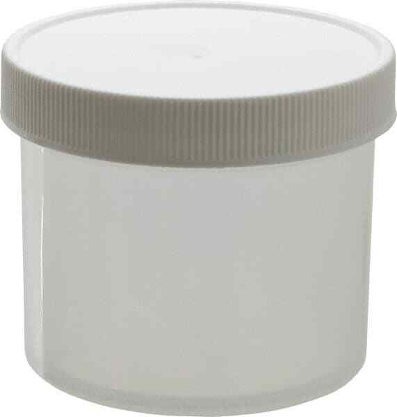 Dynalon Labware 4 oz Jar Polypropylene, Translucent, 2.16" High x 2.76" Diam,...