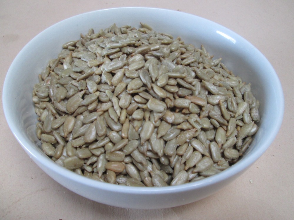 Roasted & Salted Sunflower Kernels, 5 lbs / bag-greenbulk