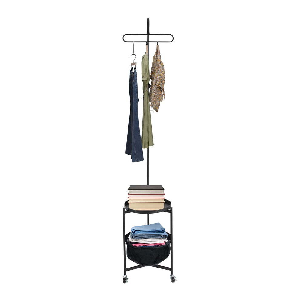 Mobile Clothes Display Rack Heavy Duty Closet Storage Rack Organizer Shelves US