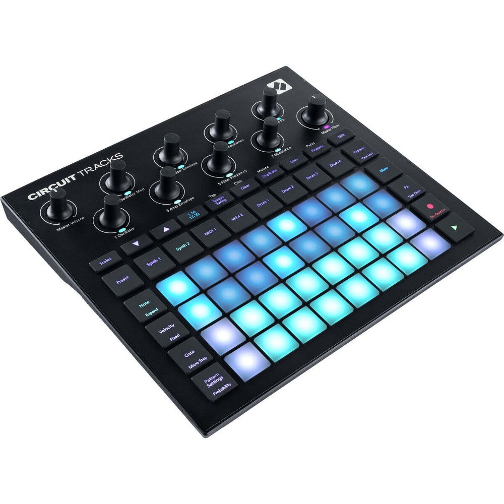 Novation Circuit Tracks Groovebox with Synths, Drums and Sequencer