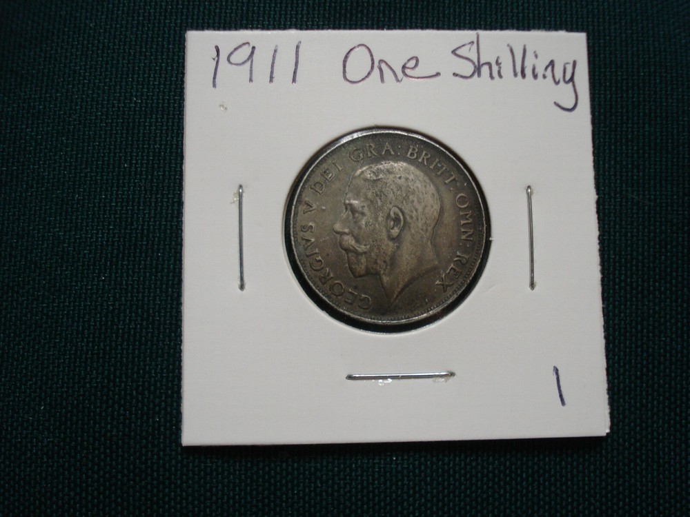 1911 One Shilling Great Britain