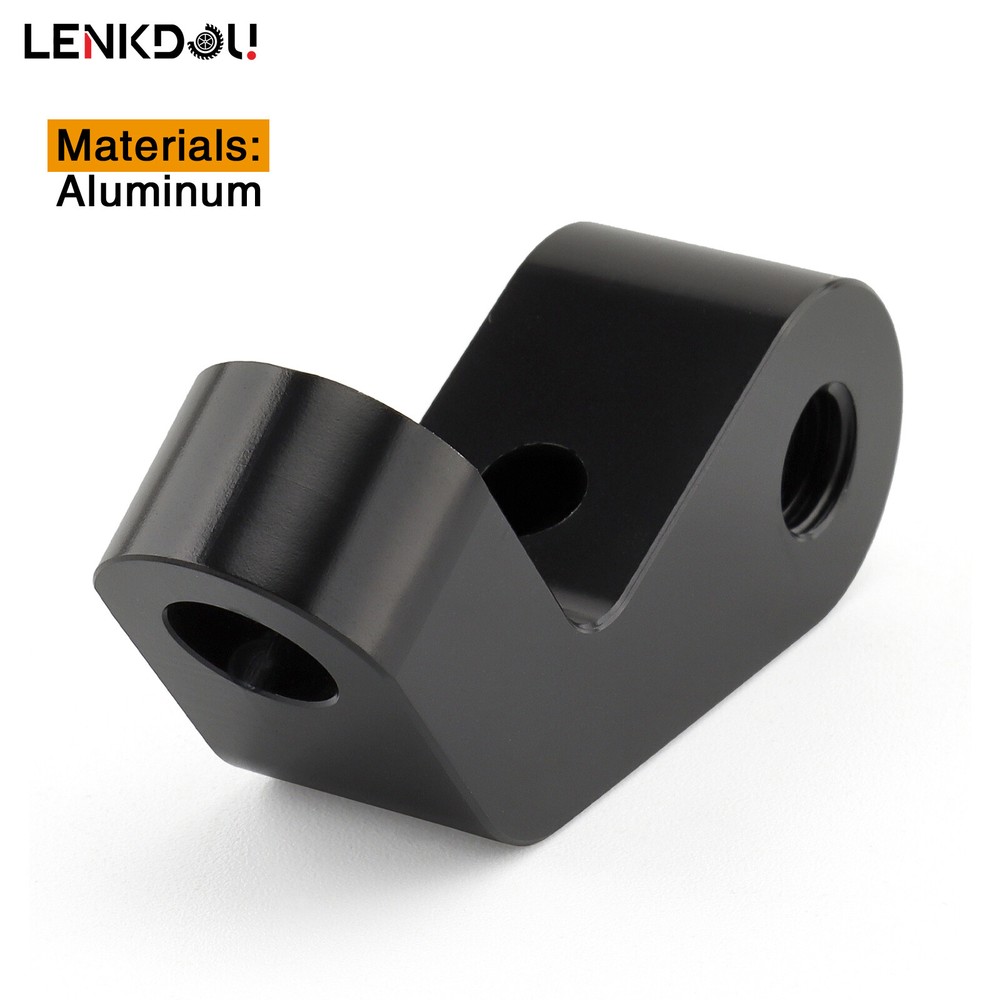 Extended Headlight Mounting Block Brackets For Harley Custom Headlight Mount H7