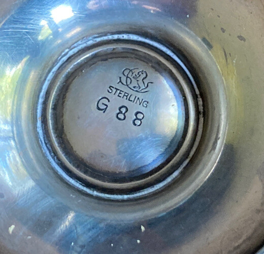Vintage Sterling Silver Frank W Smith Co Cup G88