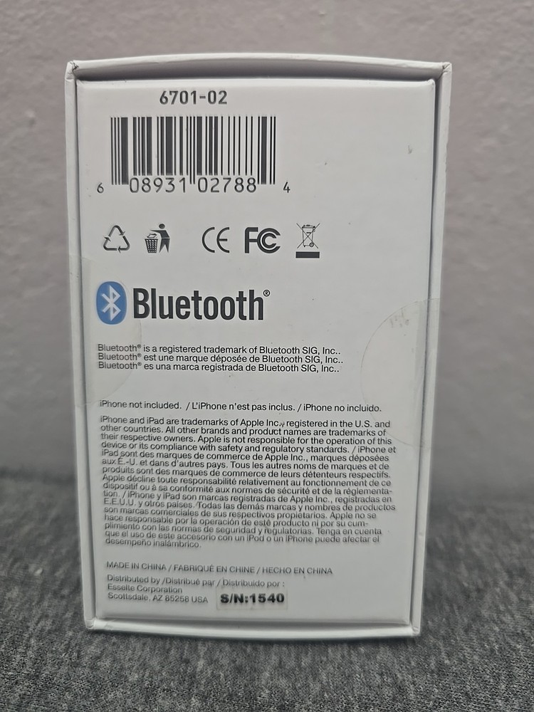 LEITZ MOBILE Portable Bluetooth Speakers. New In Box.