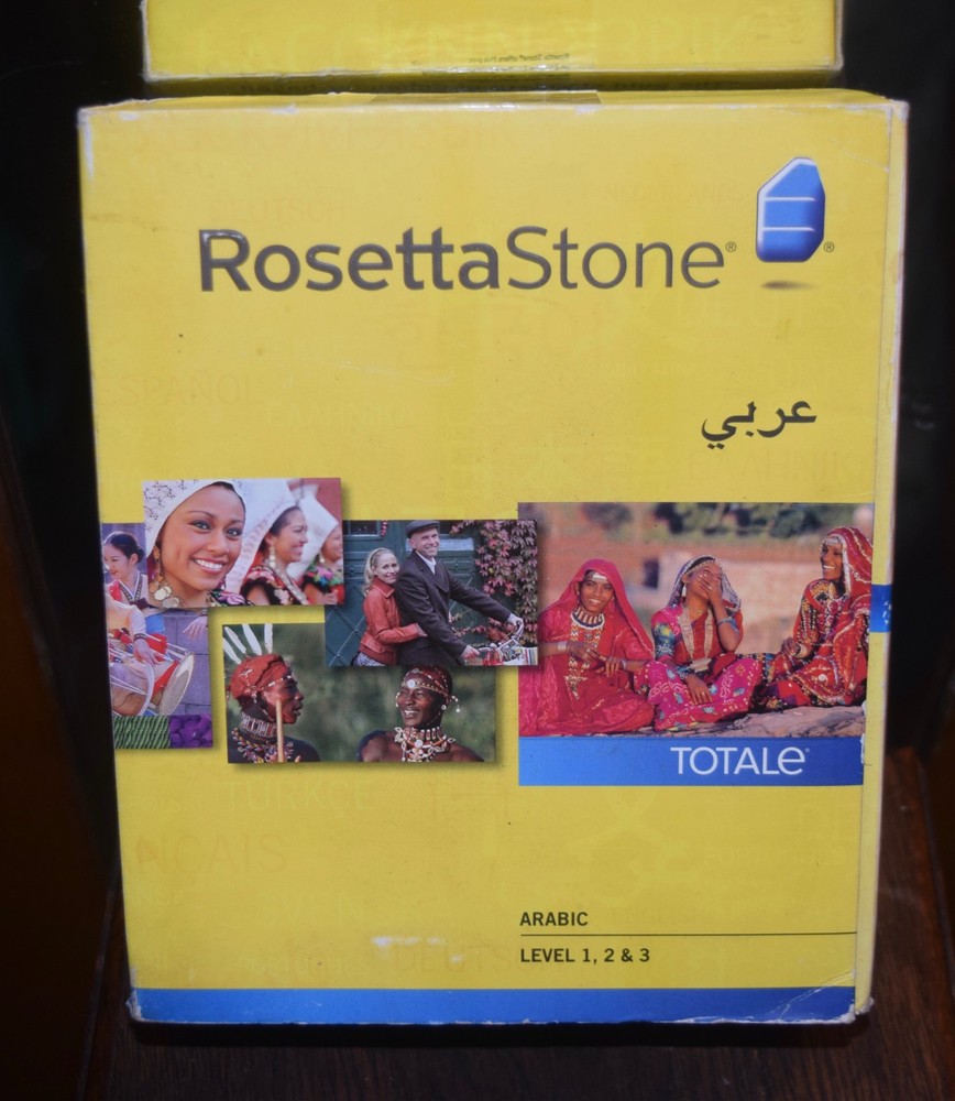 Rosetta Stone Arabic, Level 1, 2 & 3, Version 4, Includes Headphones
