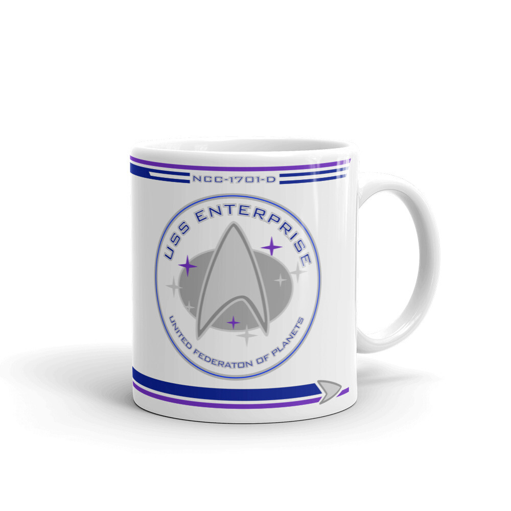 TNG Enterprise 11 oz Ceramic Mug Prop