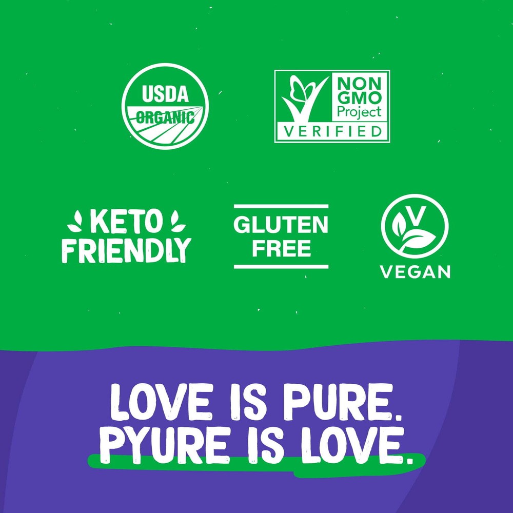 (3 pack) Pyure Organic Stevia Granular Sweetener Packets, 80 count, 2.82 oz