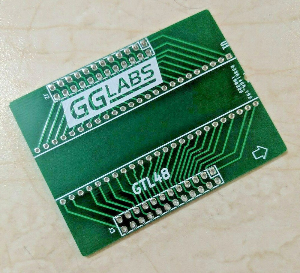 GGLABS GTL48 PCB - Use TL866 programming adapters on any 48-pin EPROM programmer
