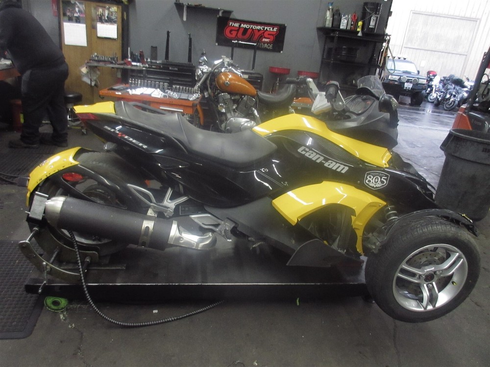 2008 08-09 Can-Am Spyder GS SE5 Left Switch Handlebar Control Reverse Assembly