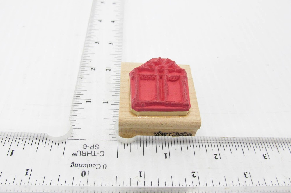 Bow Wrapped Present Gift Box Rubber Stamp - Stamp Set G34