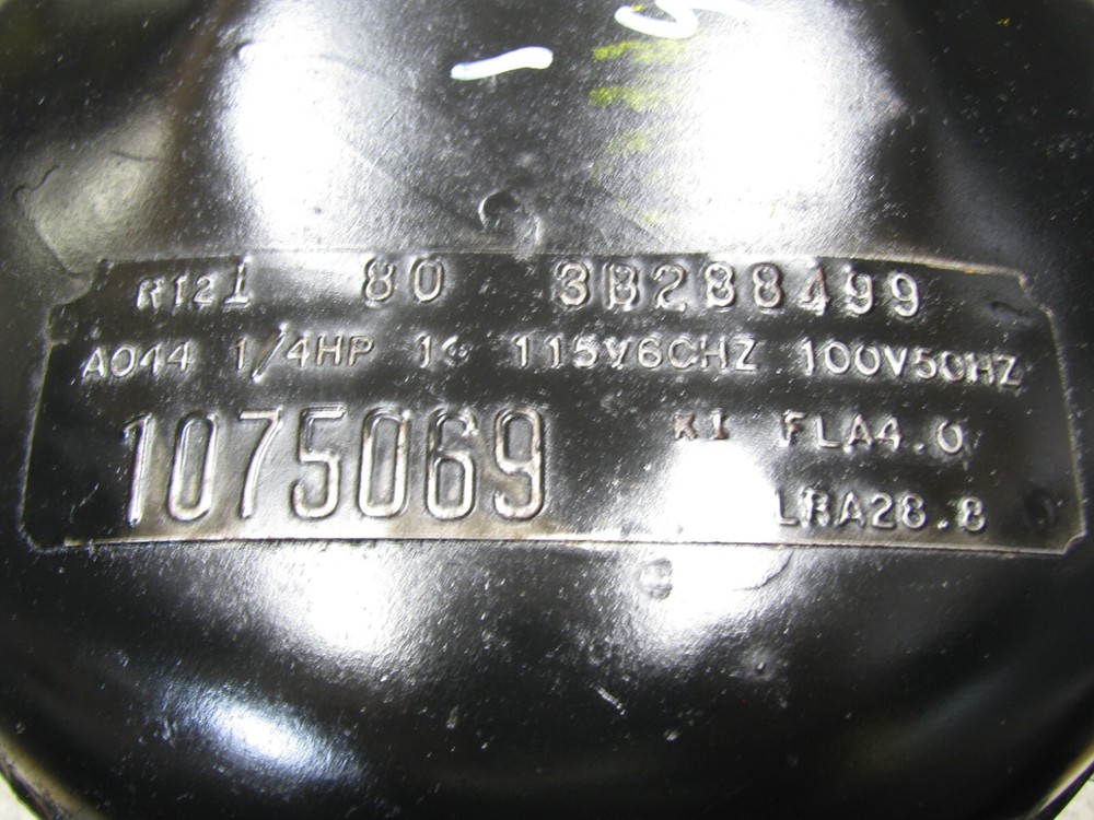 Refrigeration Compressor A044 115V 1ph 80 3B288499