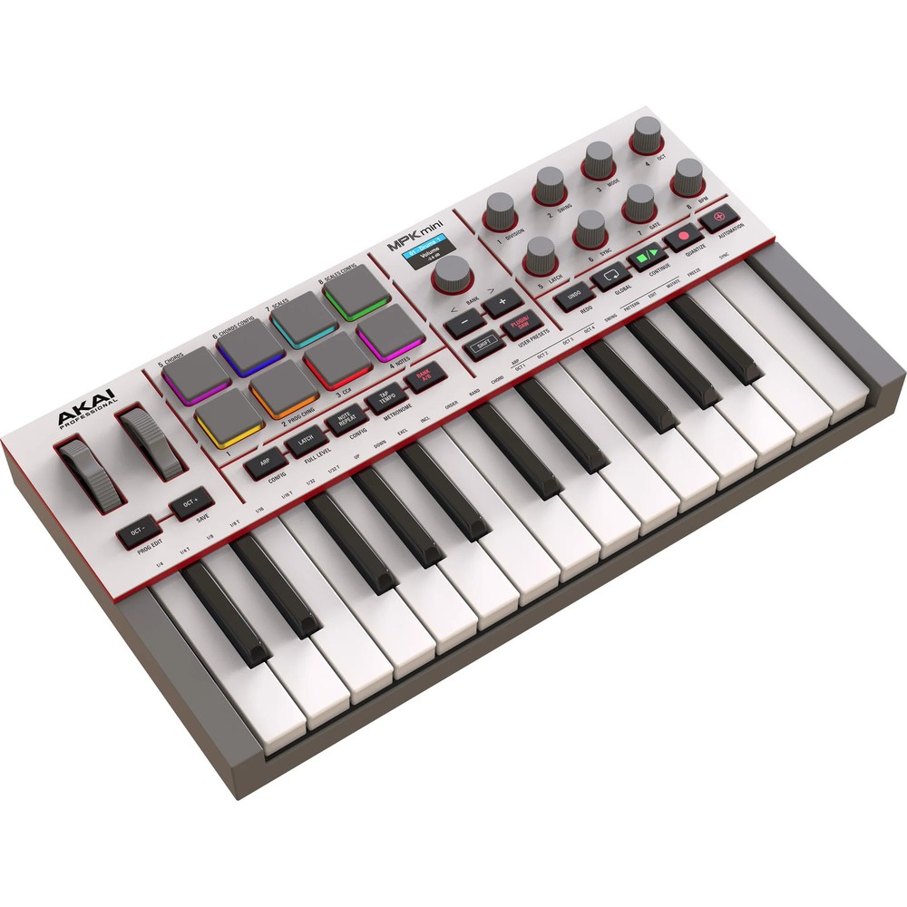 Akai Professional MPK Mini 4 Midi Controller - White