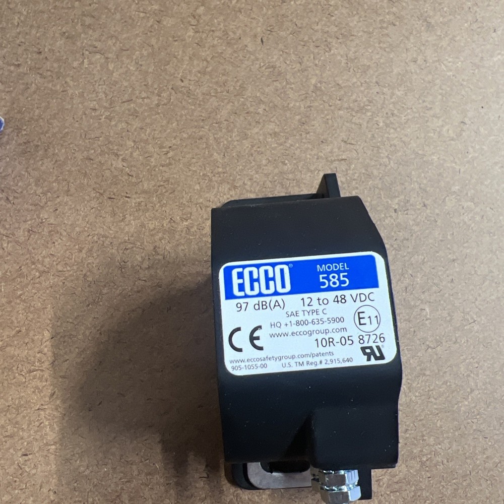 ECCO MODEL 585 BACKUP ALARM *NEW