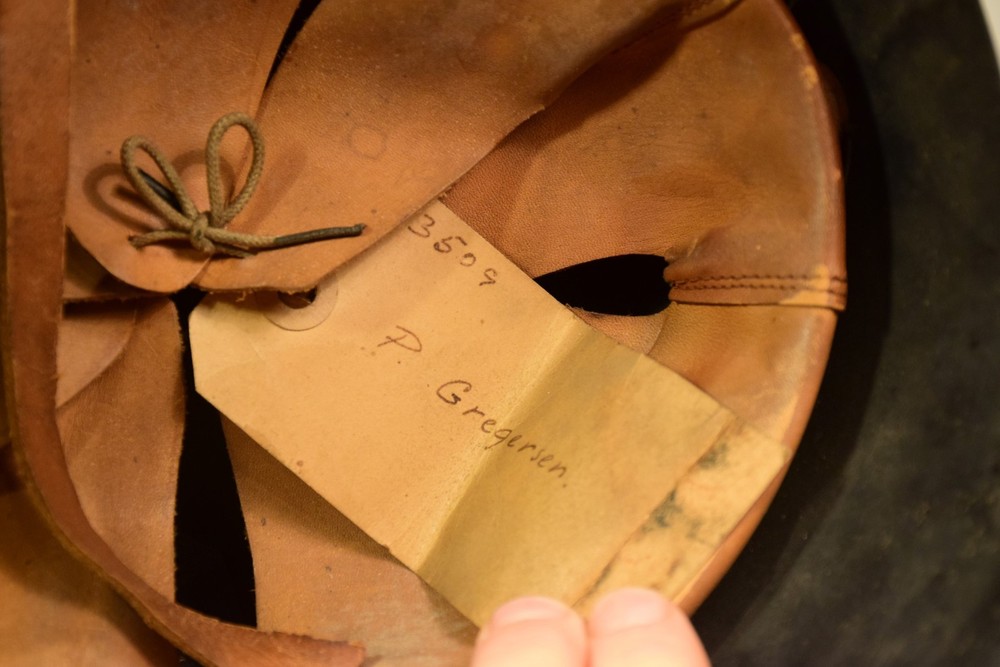 Danish M41 resistance helmet - Original