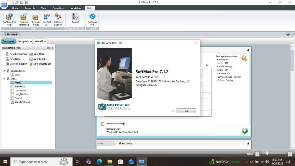 Molecular Devices SpectraMax ABS Plus Microplate Reader with Warranty SEE VIDEO