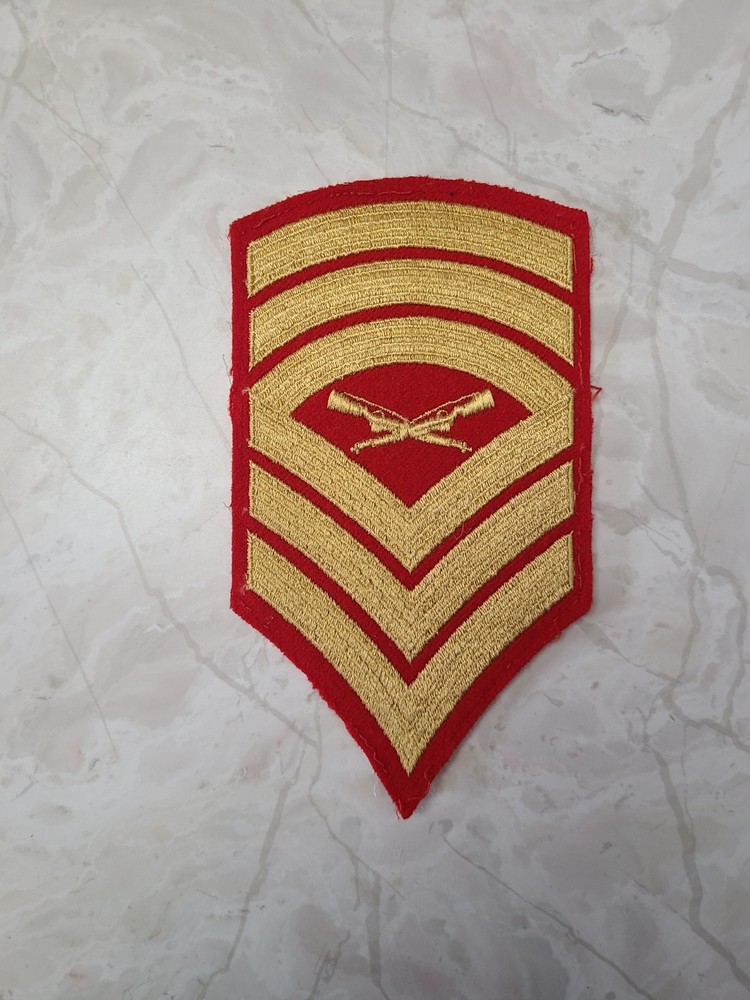 Marine Corps Master Sergeant MSGT E8 Patch
