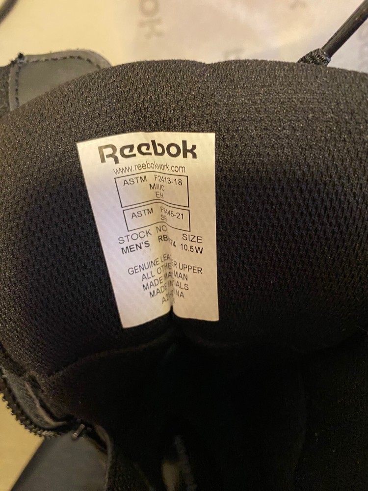 Reebox Rapid Response Tactical Boot, Men's work duty ems, firefighter,