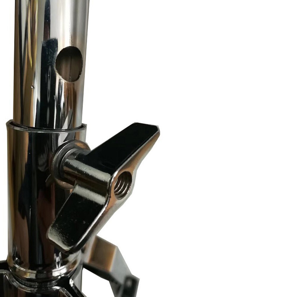 US Drum Throne Height Adjustable Padded Seat Drum Stool Thick Padded Foldable