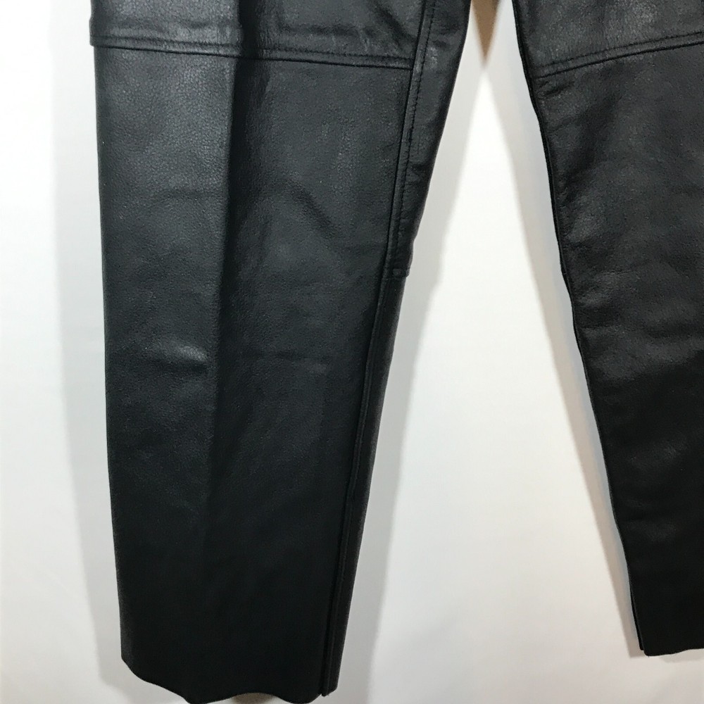 Leather chaps for motorcycle riders Highway Hawks Size Large