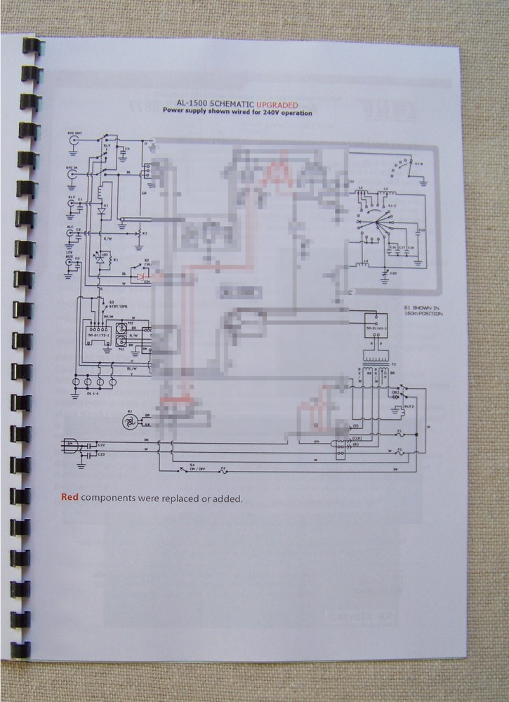 AMERITRON AL-1500 Amplifier Manual & Upgrades
