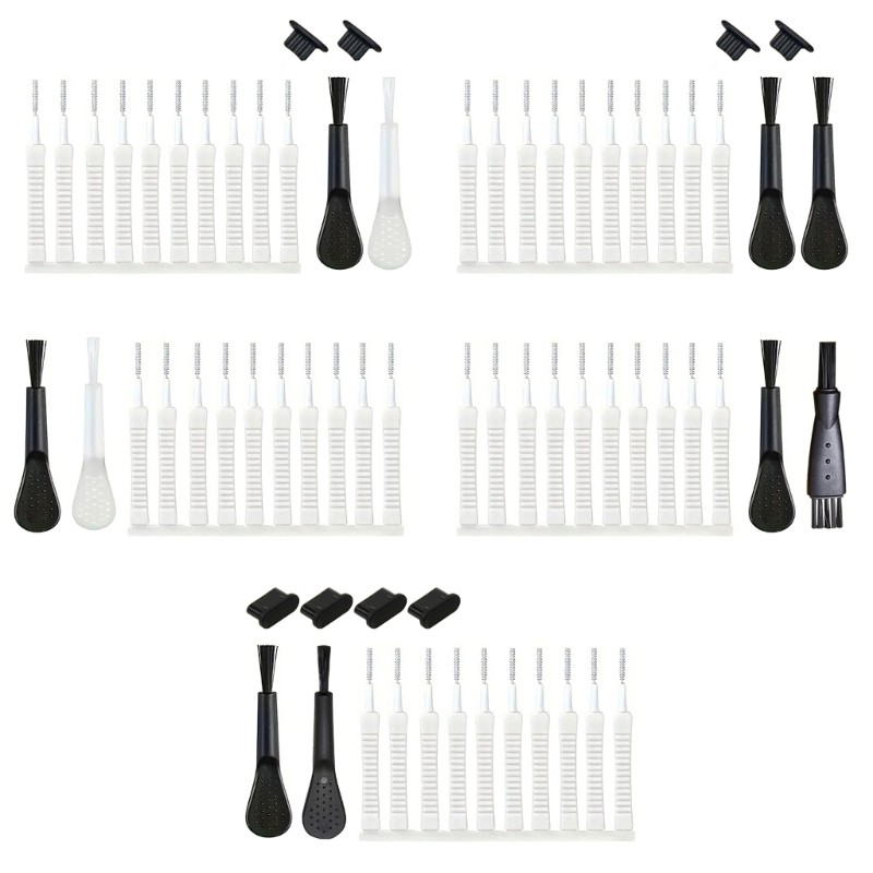Multipurpose Essential Cleaning Brush Tools Set for Outdoor Smartphone Users
