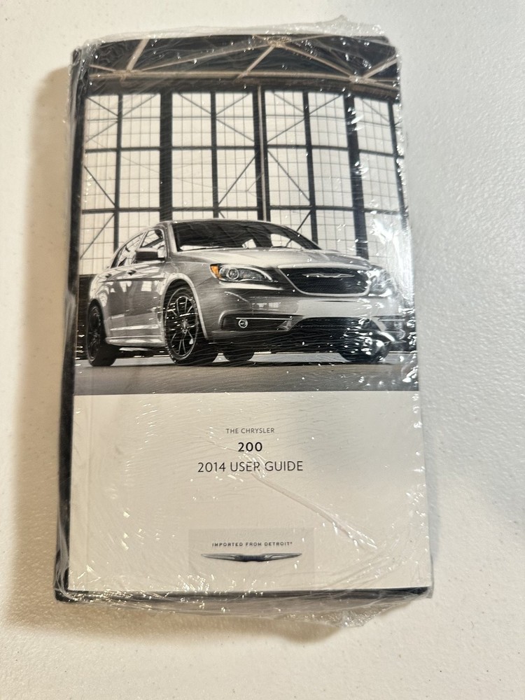 2014 Chrysler 200 Owners Manual Set
