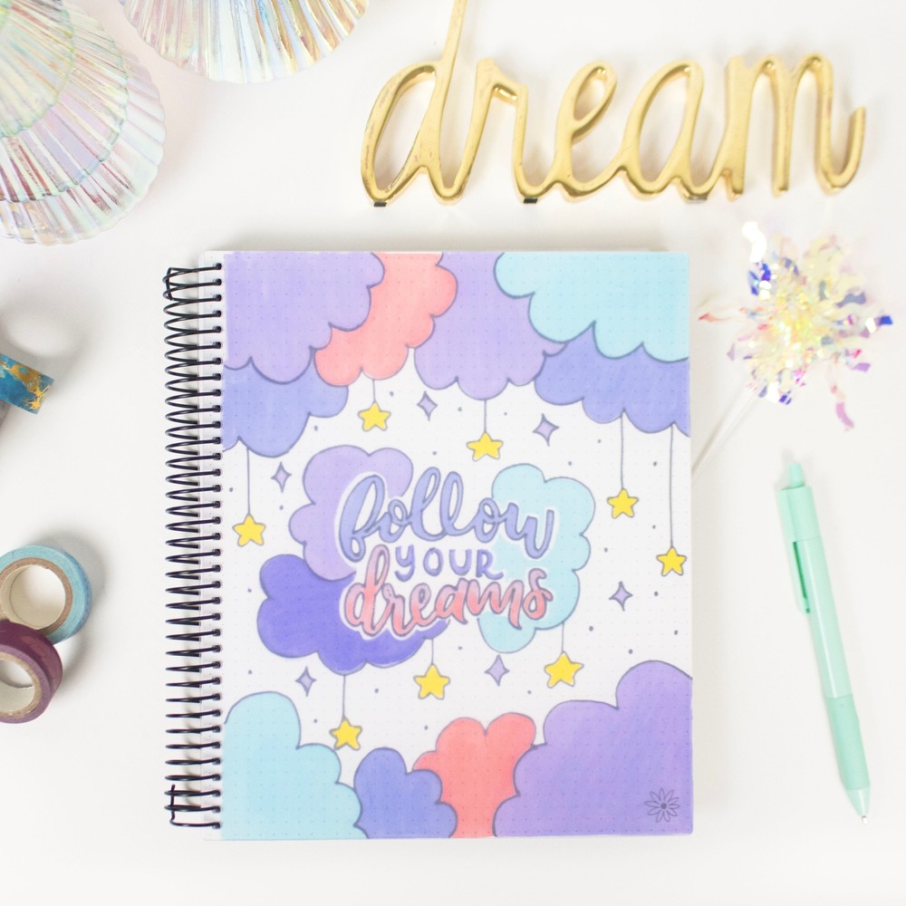 bloom daily planners Undated Dot Journaling Planner & Calendar, Dots