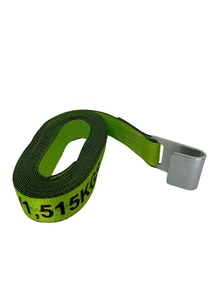 2"X27’ High Vis Ratchet Strap with Flat Hook 2 Pack