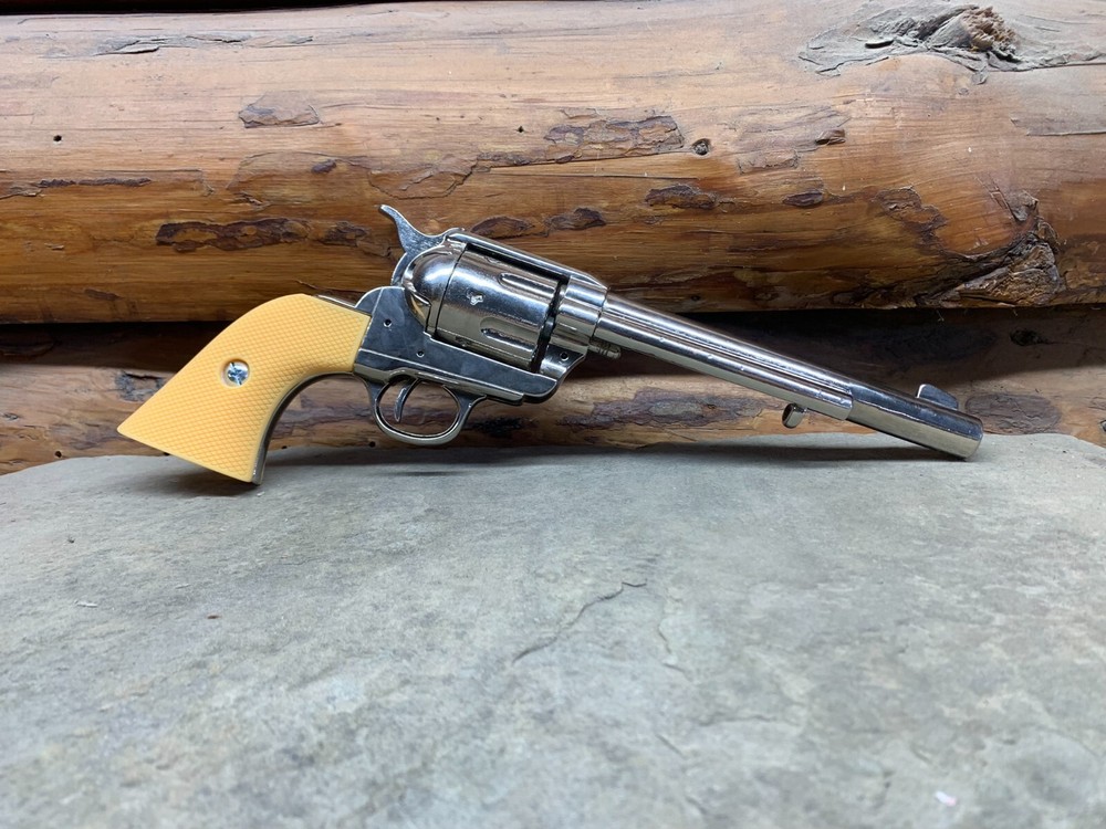 Denix M1873 Grip Handles Panel Aged Ivory Diamond Hatch w/Hardware Resin Polymer
