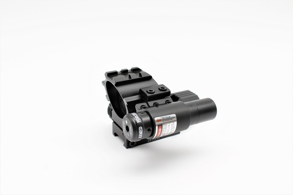 Holographic Red / Green 4 Reticles Reflex Dot Scope + Laser Scope Combo