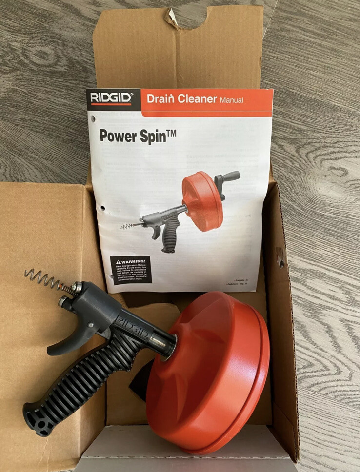 Ridgid 88387 POWER SPIN Drain Cleaner