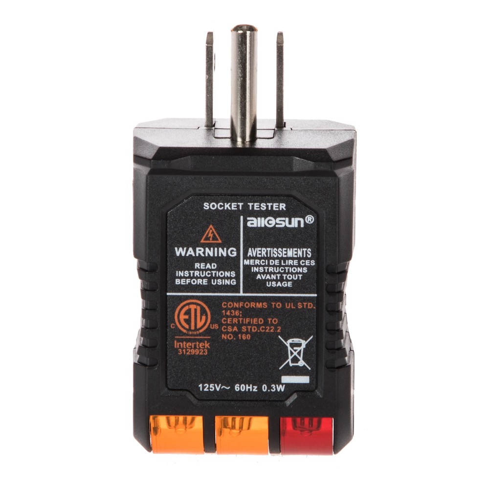 GFCI Receptacle Tester 125V