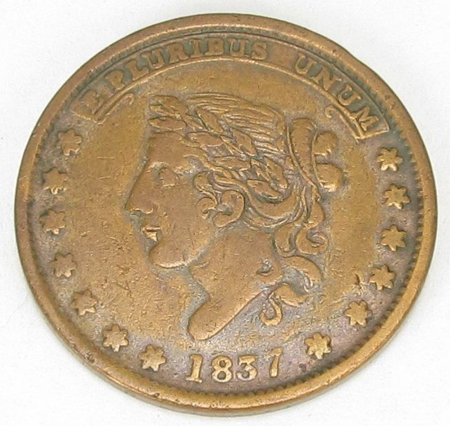 Hard Times Token Mint Drop, HT 61, Very Fine, #273
