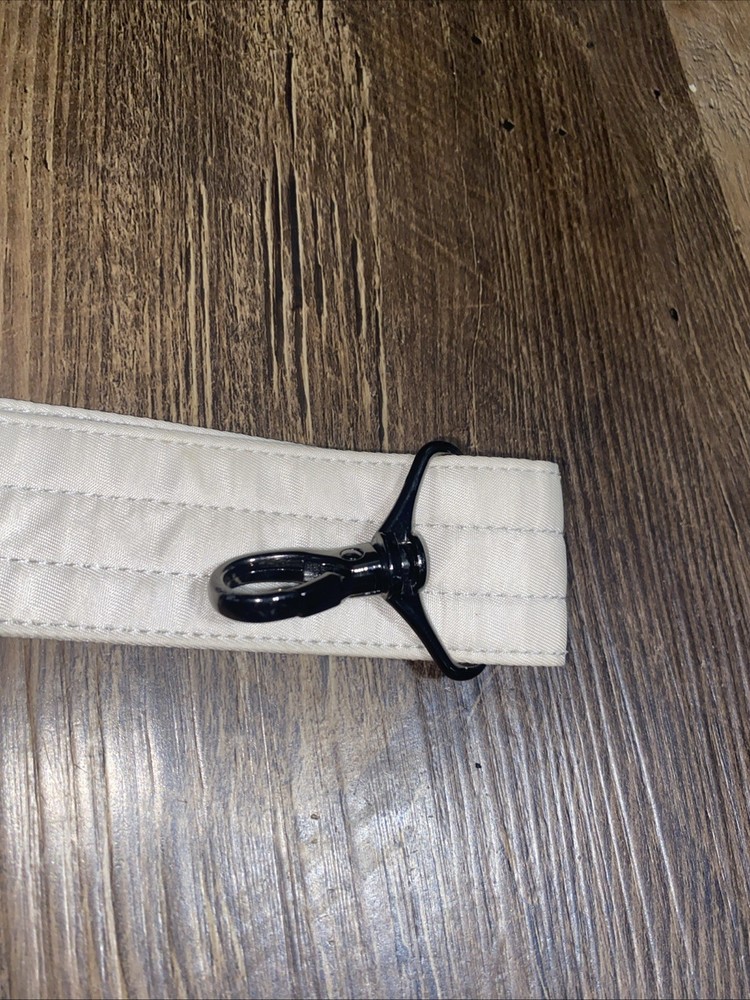 LUG Nylon Replacement Adjustable PURSE Strap Ivory