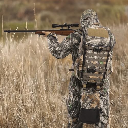 Hunting Backpack with Rifle/Bow Carry System, Customizable Next Camo G2