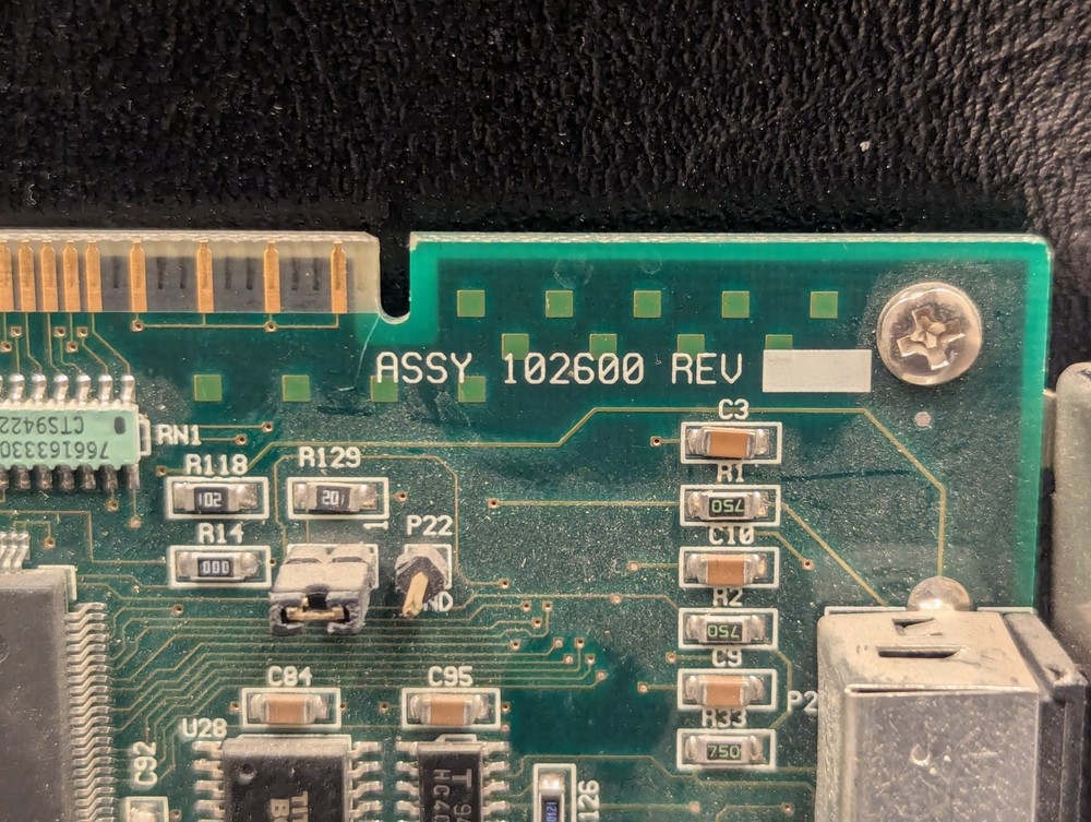 PIXELOCK c. 1995 Power Pixel Computer Card ‘102601 REV E2’ – Untested