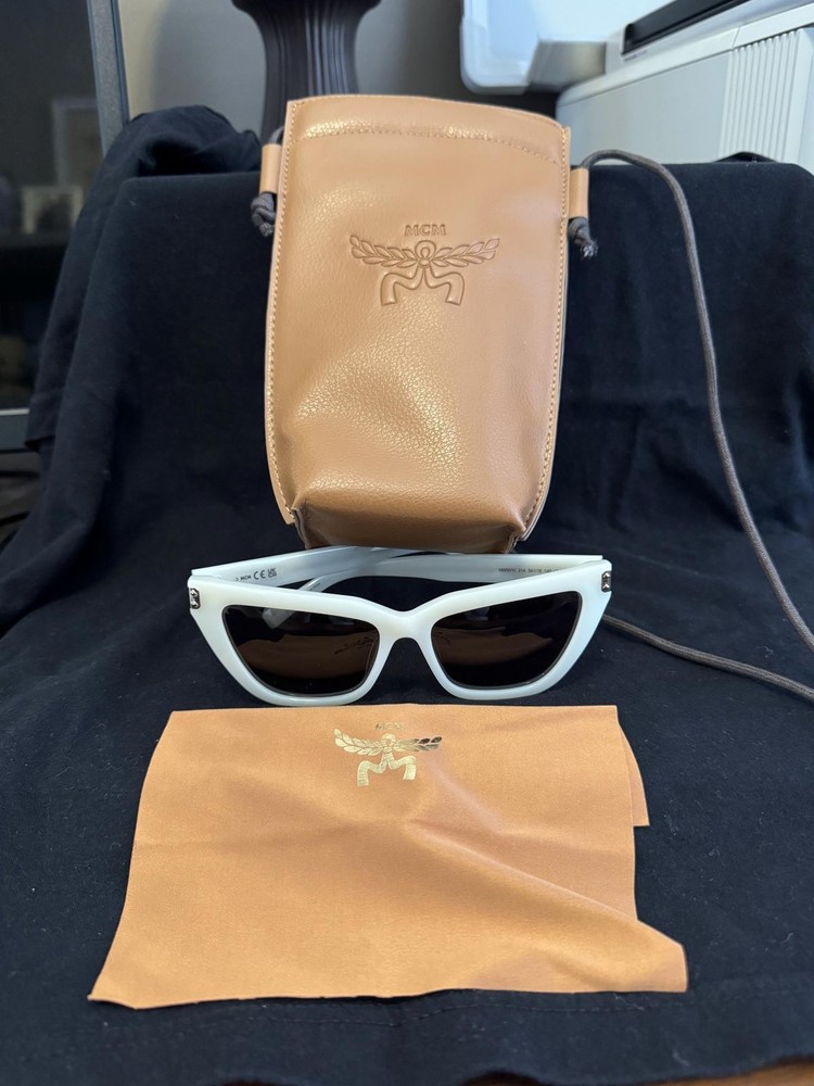 MCM White Cat Eye Sunglasses