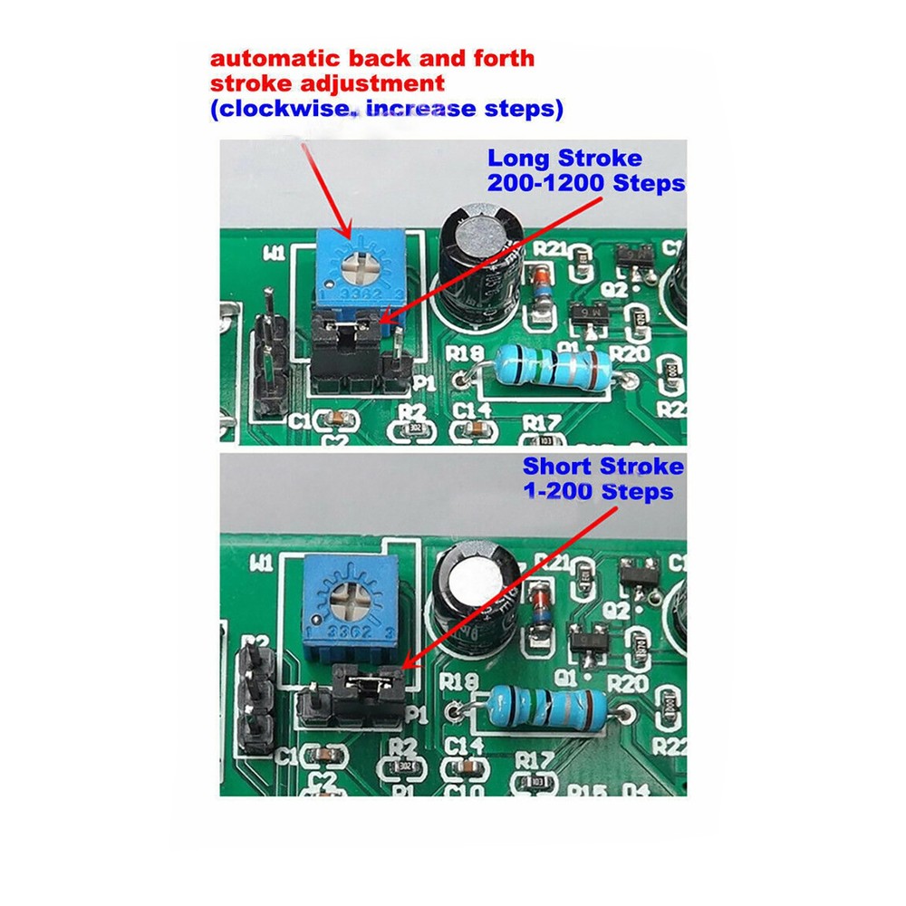 2-PHASE&4-Phase 5-Wire Stepper Motor DC 5v-12v Driver Board Speed Controller D