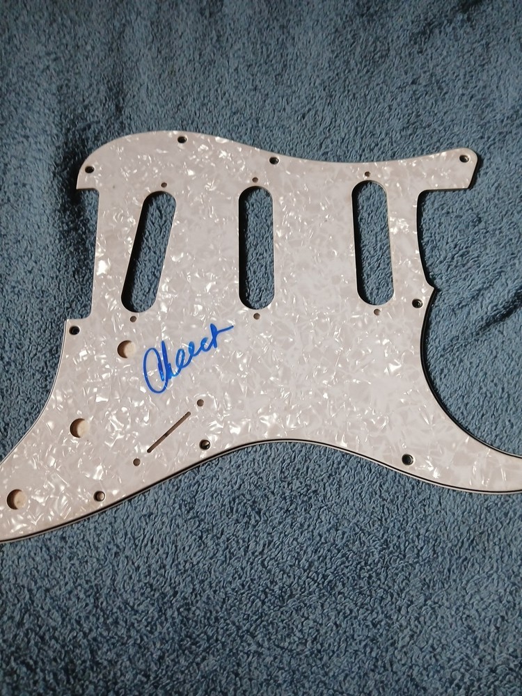 Cheech Marin Hand Signed 🔥 Pickguard 🎸