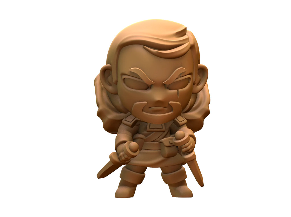 Capsule Chibi - Bandit Band II (Two Knives)
